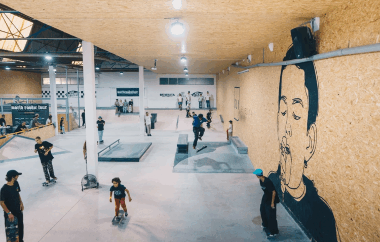 Skatepark indoor coloca Benedita no mapa mundial da modalidade
