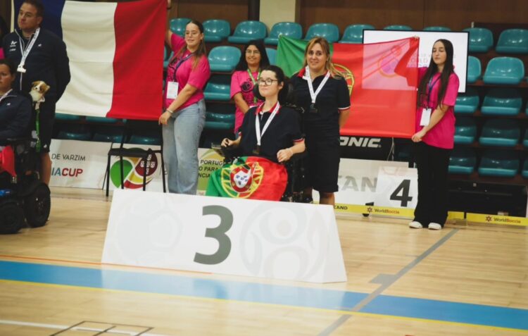 Ana Sofia Costa conquista bronze na Taça do Mundo de boccia