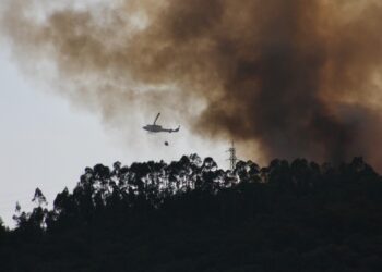 Incêndio na Barosa em resolução provocou um ferido