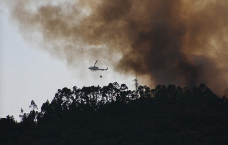 Incêndio na Barosa em resolução provocou um ferido