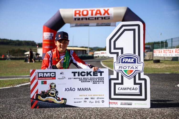 Piloto de Alcobaça sagra-se campeão nacional de Karting Rotax