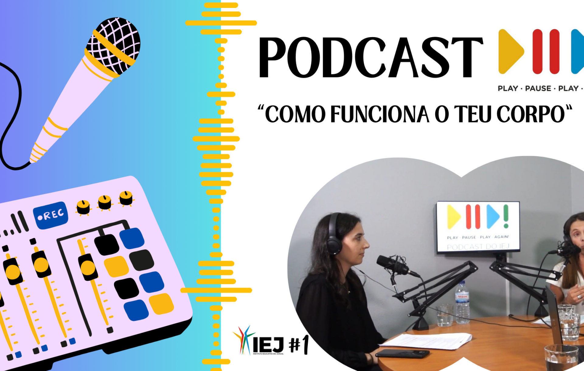 PODCAST IEJ #1 “Como Funciona o teu corpo”