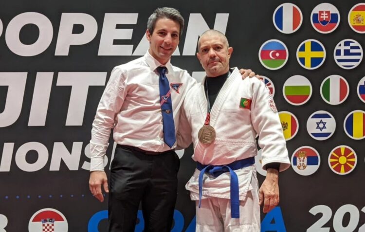 Alexandre Baptista conquista bronze no Campeonato da Europa de Ju-Jitsu