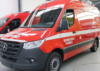 Corpo de Bombeiros do Louriçal têm nova ambulância de socorro