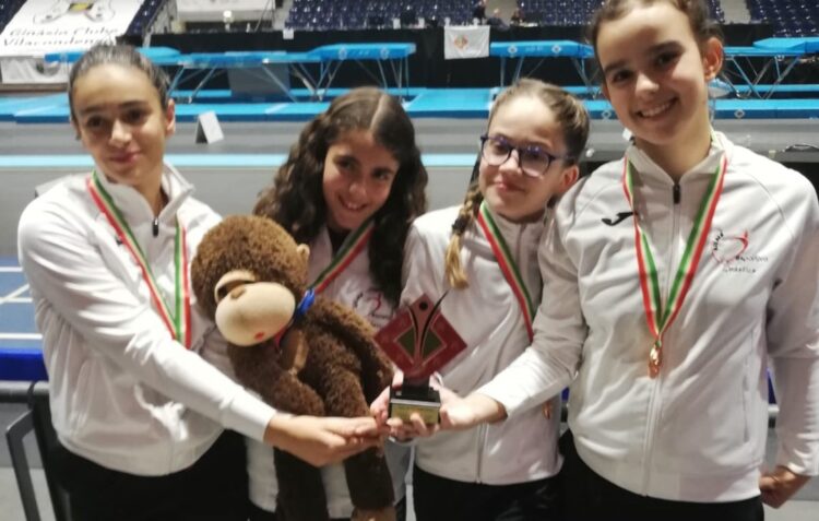 Ginastas de Leiria alcançam pódio na Taça de Portugal de Trampolins