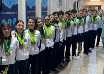 Náutico Leiria foi o mais medalhado no Campeonato Distrital de Piscina Curta