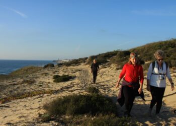 Falésias de São Pedro de Moel são o cenário da última caminhada da Hike Land