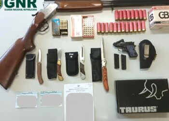 GNR retira armas a suspeito de violência doméstica em Leiria