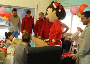 União de Leiria anima Natal do Hospital Santo André