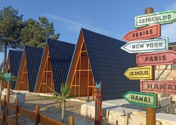 Parque de glamping leva espírito exótico do Hawai até Alfeizerão