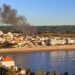 Incêndio consumiu antigo Hotel Parque em São Martinho do Porto