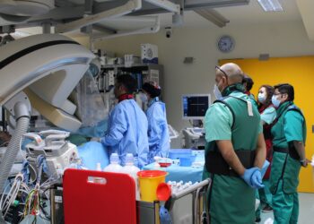 Unidade de Hemodinâmica acolhe formação dedicada ao tema das lesões de bifurcações coronárias