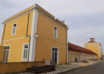 Obras em curso para a construção da creche da Ivima