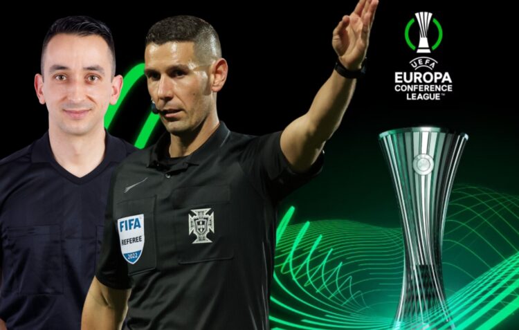 Dupla de Leiria arbitra jogo na UEFA Europa Conference League