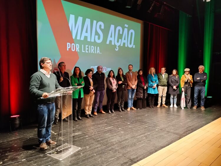 Brilhante Dias, cabeça de lista do PS por Leiria promete mais trabalho na Saúde, Infraestruturas, Ambiente, Cultura e Economia