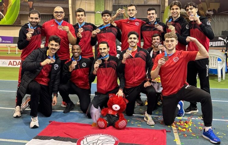 Juventude Vidigalense sobe ao terceiro lugar do pódio nos nacionais de atletismo