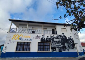 Banda Filarmónica Ilhense arranca ano de celebração do seu centenário com mural de arte urbana