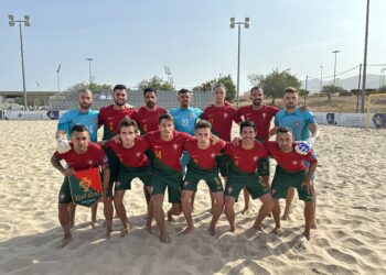Jogadores do distrito defrontam hoje o México no Campeonato Mundial de Futebol de Praia