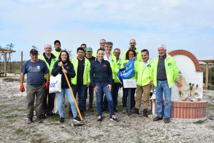 OZ Energia promoveu acção de plantação de árvores na Vieira de Leiria