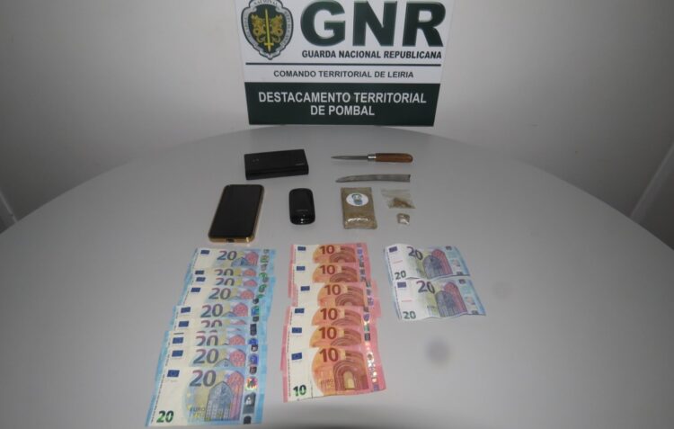 Suspeito de tráfico de droga em prisão preventiva em Pombal
