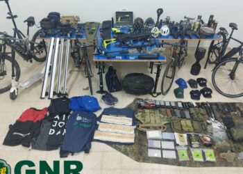 GNR de Fátima apanha homem que furtava material e colocava-o à venda na internet