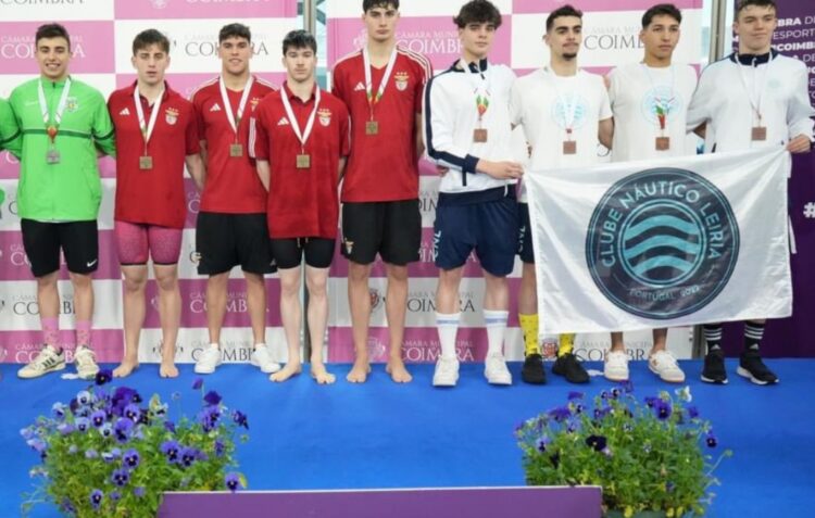 Náutico de Leiria arrecada sete pódios no Campeonato Nacional de Juvenis, Juniores e Absolutos