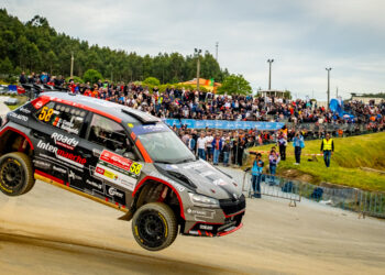 Ernesto Cunha segue em 3.º lugar para a fase de asfalto do Campeonato de Portugal de Ralis