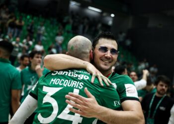 Pedro Portela é campeão nacional de andebol pelo Sporting