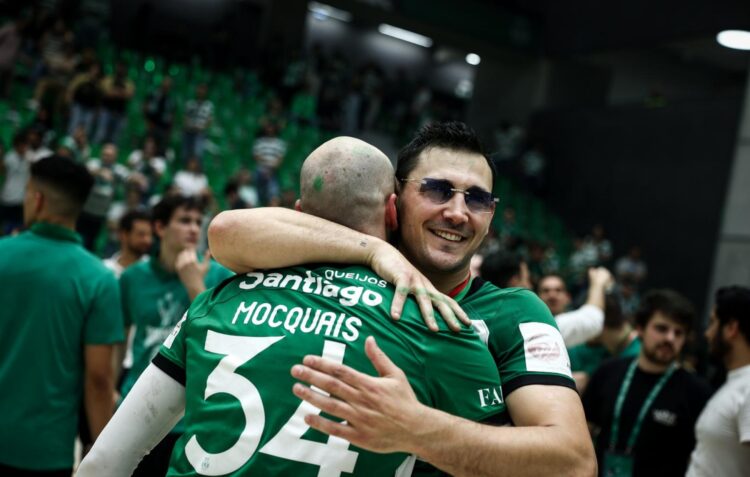 Pedro Portela é campeão nacional de andebol pelo Sporting