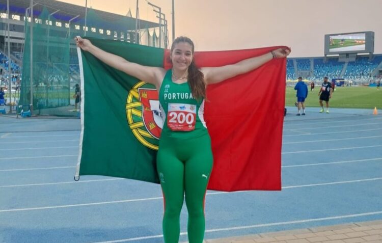Atleta da Juventude Vidigalense conquista medalha de prata no Campeonato do Mediterrâneo