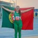 Atleta da Juventude Vidigalense conquista medalha de prata no Campeonato do Mediterrâneo