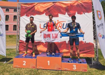 Bairro dos Anjos com cinco pódios nacionais no laser run