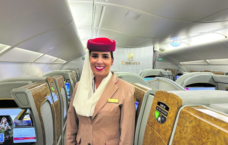 Rita Almeida voa de Porto de Mós para 130 destinos ao serviço da Emirates