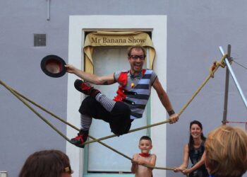 Ourém e Fátima durante três dias entre jogos de pião, trampolins e números de equilibrismo
