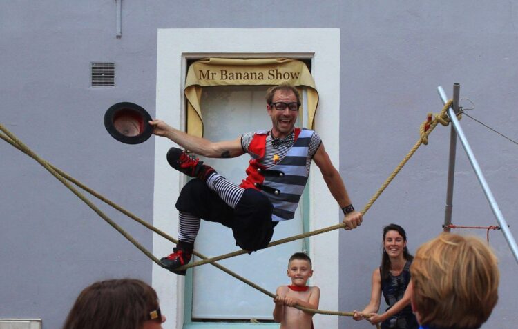 Ourém e Fátima durante três dias entre jogos de pião, trampolins e números de equilibrismo
