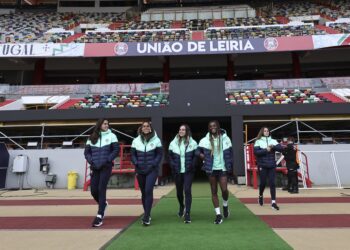 Selecção nacional feminina regressa a Leiria na terça-feira para defrontar a Malta