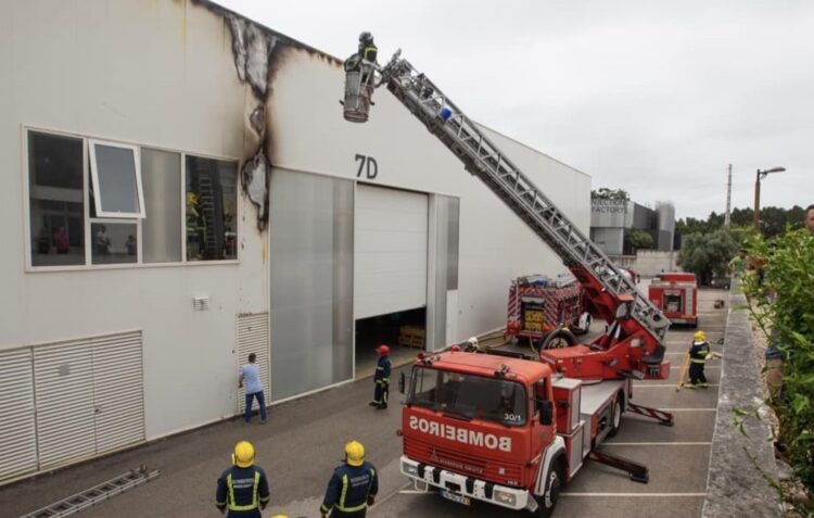 Vangest em laboração normal depois de incêndio de ontem