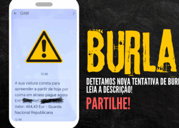 GNR alerta para burla com mensagem “fraudulenta” usando o nome da instituição