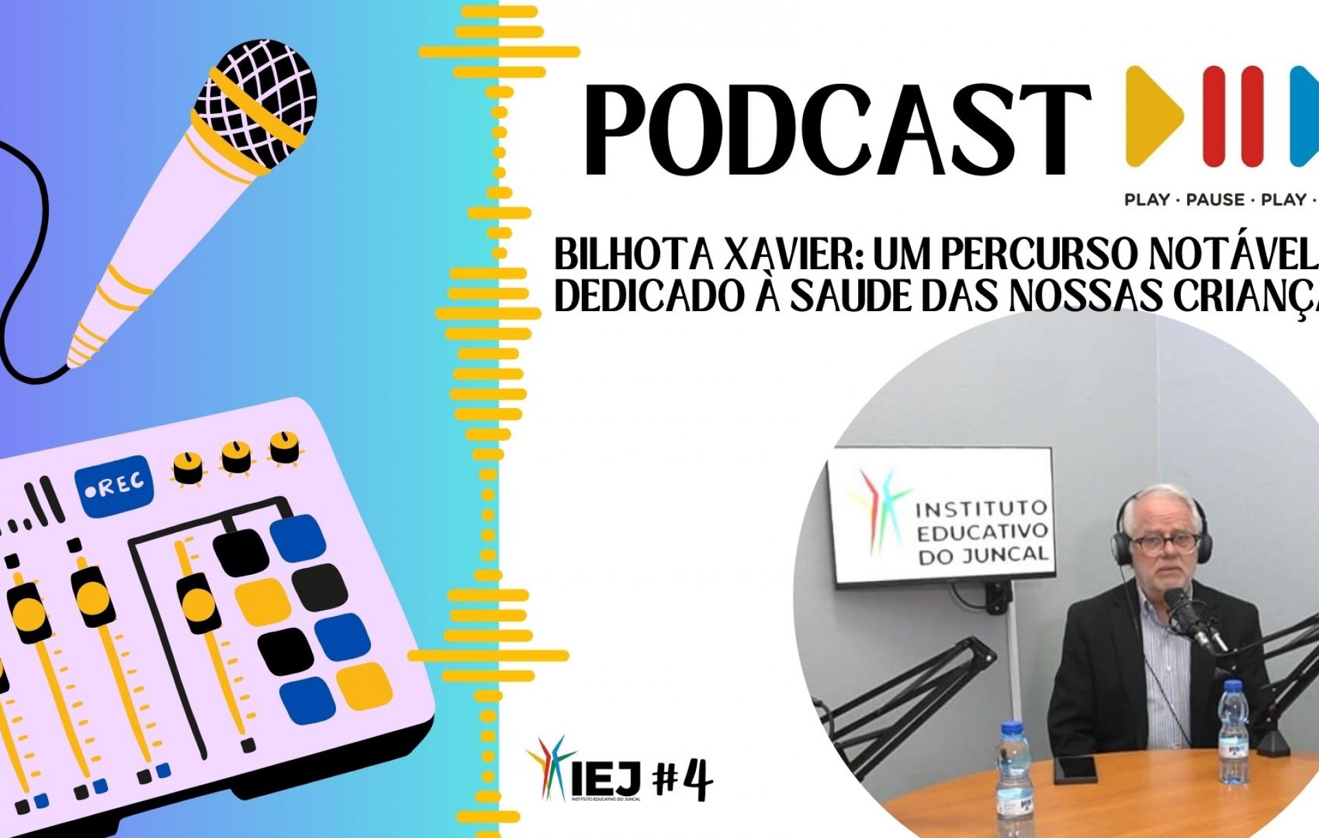 Podcast #4 : Bilhota Xavier: Um percurso notável dedicado à saúde das nossas crianças