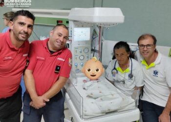 Bombeiros de Caldas da Rainha ajudam menina a nascer em casa