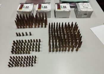 PSP recupera armas e munições em Alcobaça