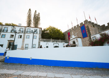Óbidos caiou de fresco alguns dos seus edifícios públicos