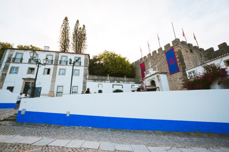 Óbidos caiou de fresco alguns dos seus edifícios públicos