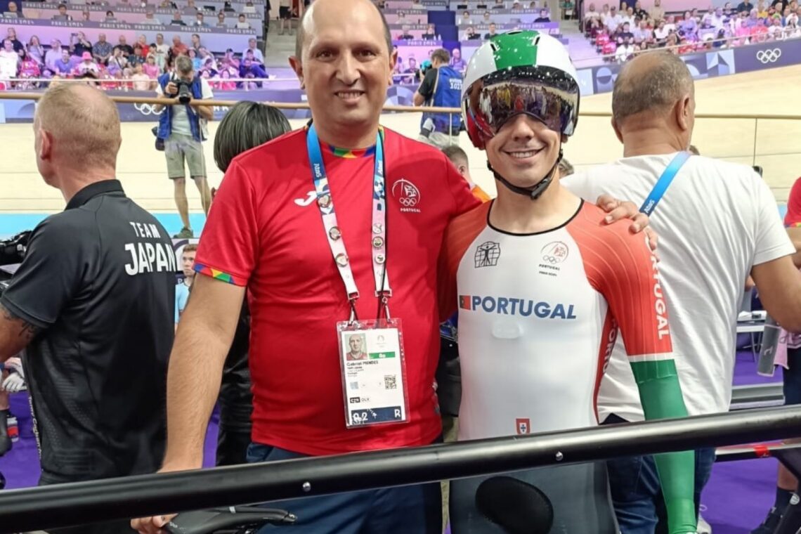 Seleccionador da Marinha Grande leva Iuri Leitão à prata no ciclismo de pista