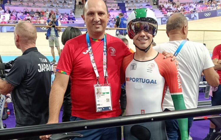 Seleccionador da Marinha Grande leva Iuri Leitão à prata no ciclismo de pista