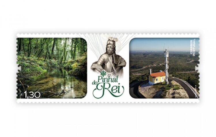 CTT usam pó de pinhas na impressão de peça filatélica em homenagem ao Pinhal de Leiria