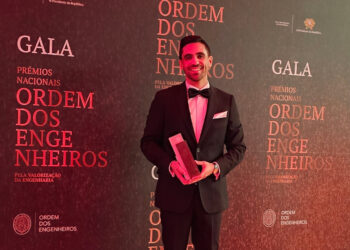 Bruno Lopes e Silva, da Marinha Grande, venceu Prémio Nacional de Jovem Engenheiro
