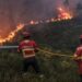 Incêndio deflagra na zona de Alitém, concelho de Pombal