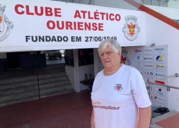 Lurdes Abreu está na “retaguarda” do Atlético Ouriense há 34 anos