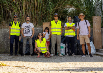 Voluntários retiram mais de 400 quilos de lixo na cidade da Marinha Grande
